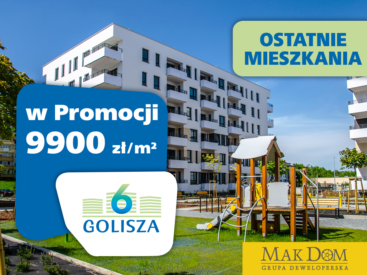 SZczecin nowe mieszkania na sprzedaż Osiedle Golisza 6 w promocji