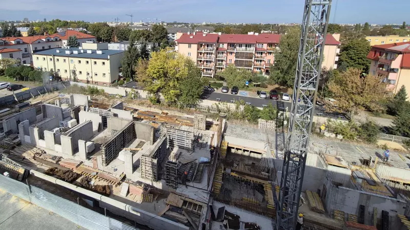 Nowe Sokolniki B5 - budowan nowych mieszkań w Lublinie przy ul. Wyścigowej